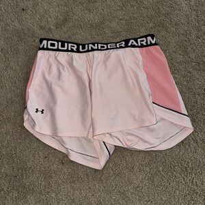 Under Armour Women's Pink Athletic Shorts